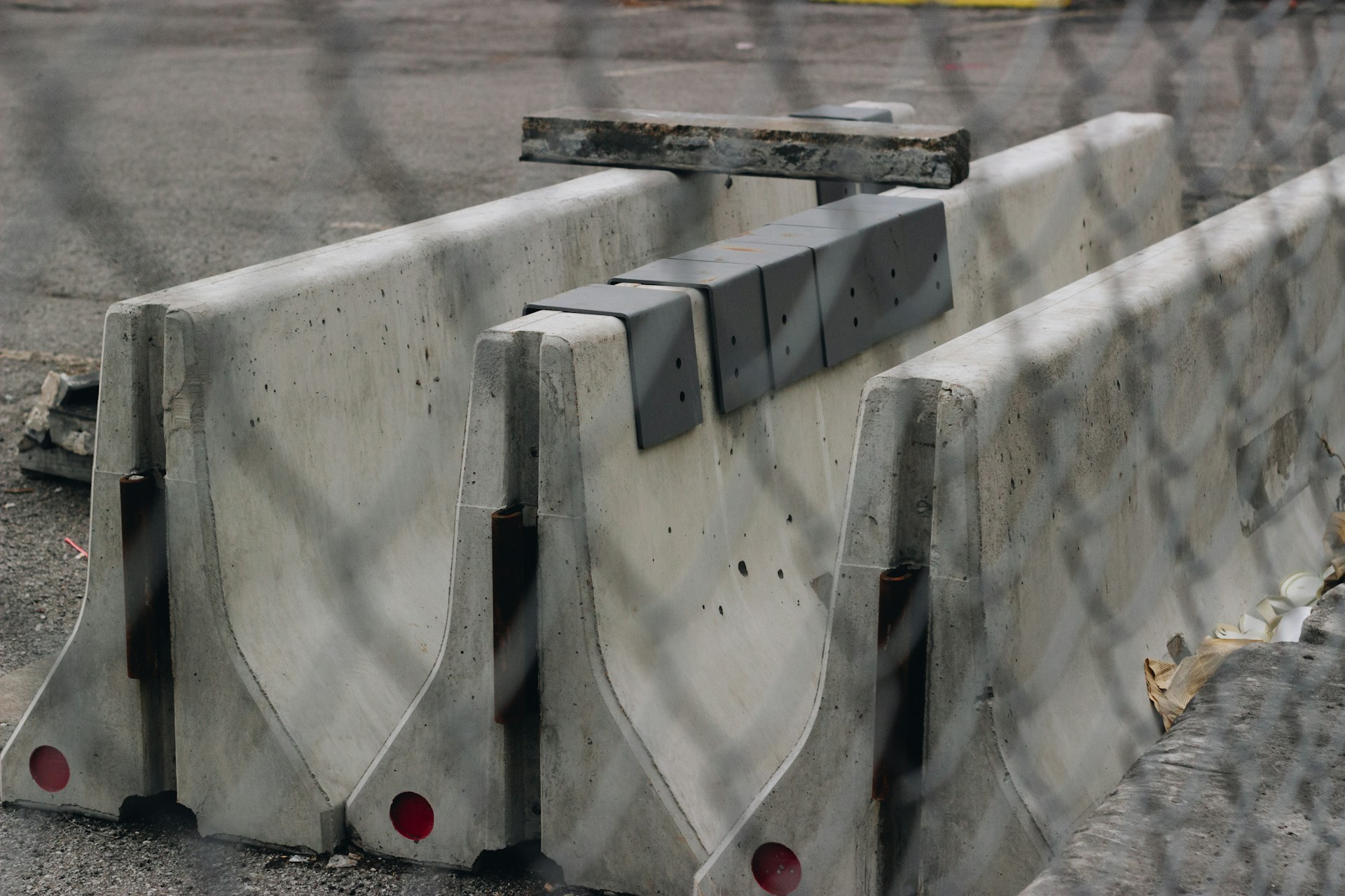 Concrete barriers