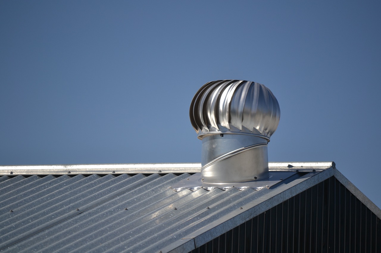 Roof ventilation. Image by Pixabay