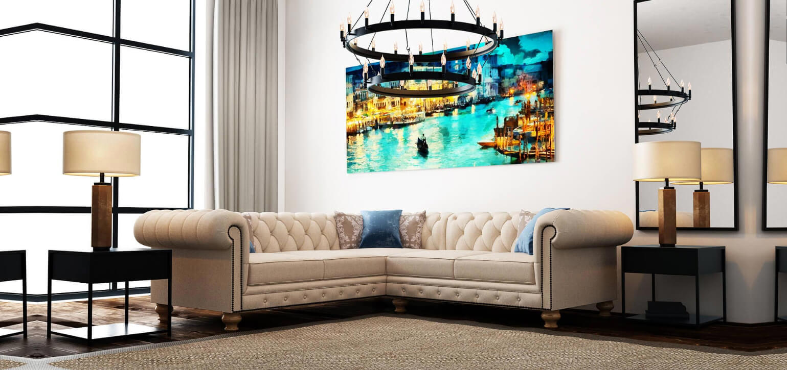 Livingroom wotha sofa. Image by drreamsofa.com