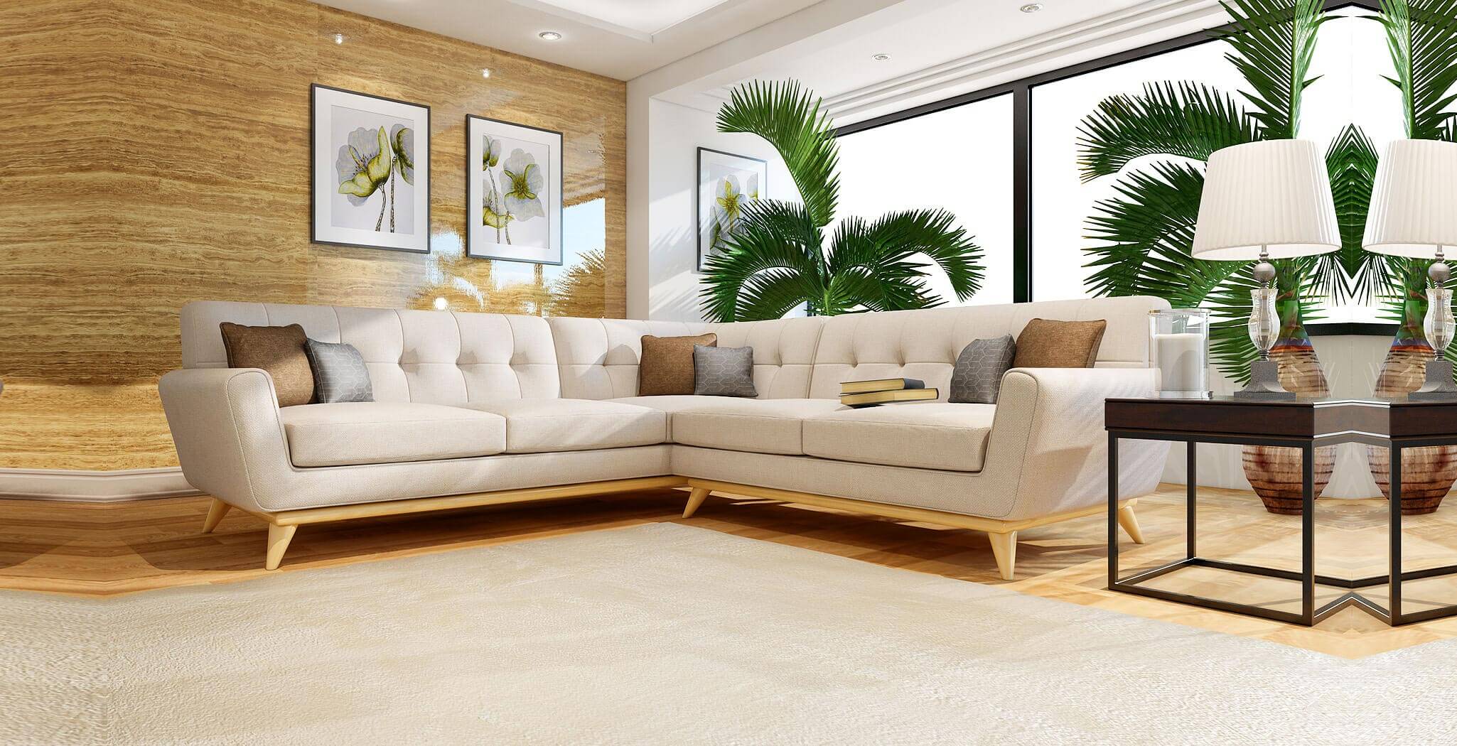 Livingroom wotha sofa. Image by drreamsofa.com