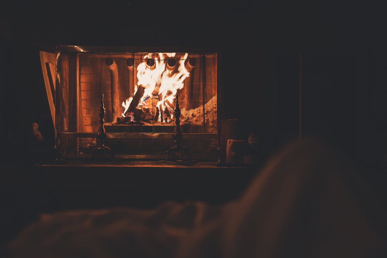 Fireplace. Image by Pexels
