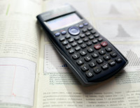 Calculator icon stylized