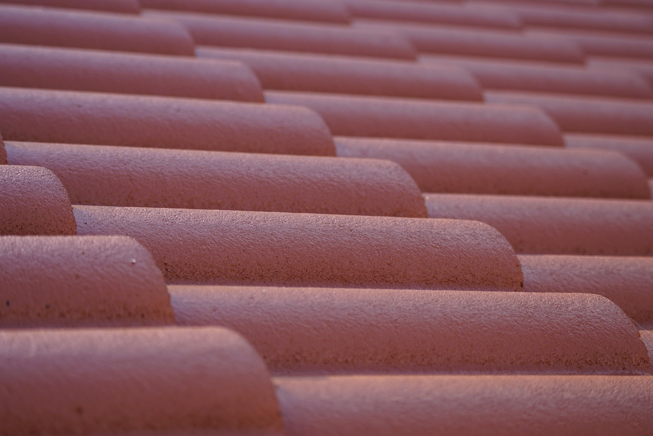 Green and gray houses. Image by Unsplash